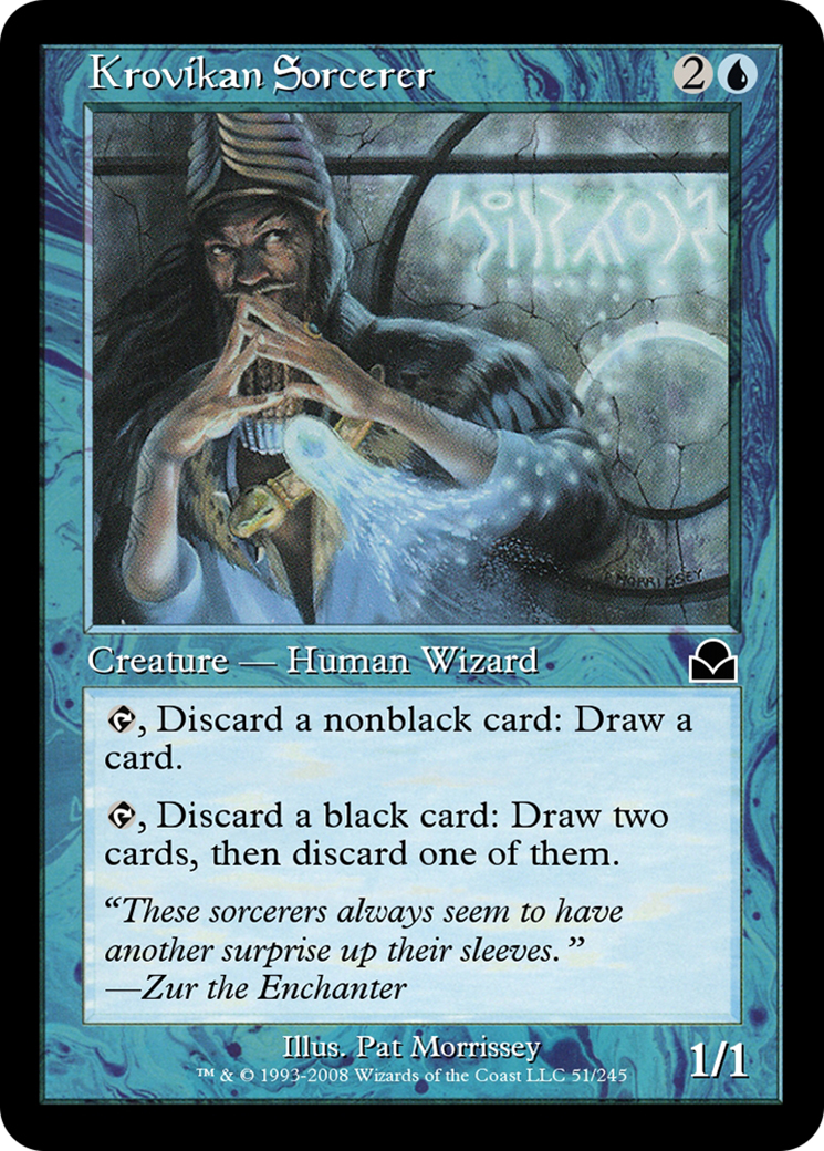 Krovikan Sorcerer Card Image