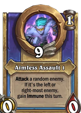 Aimless Assault 1 Card Image