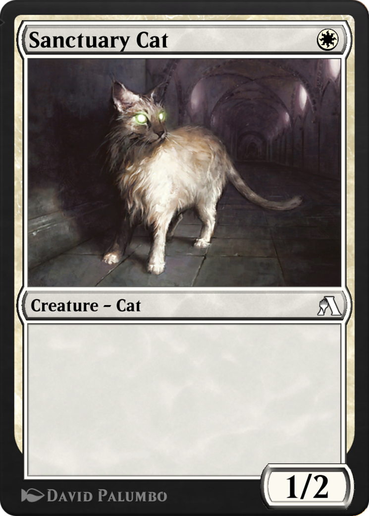 Sanctuary Cat Card Image