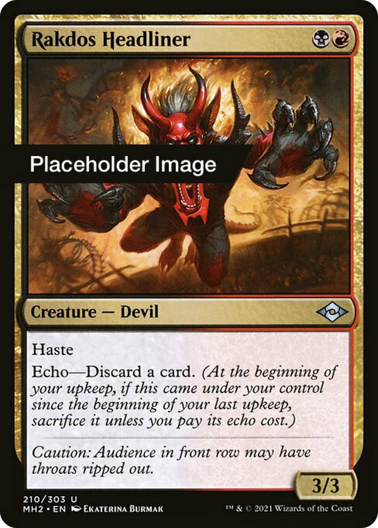 Rakdos Headliner Card Image