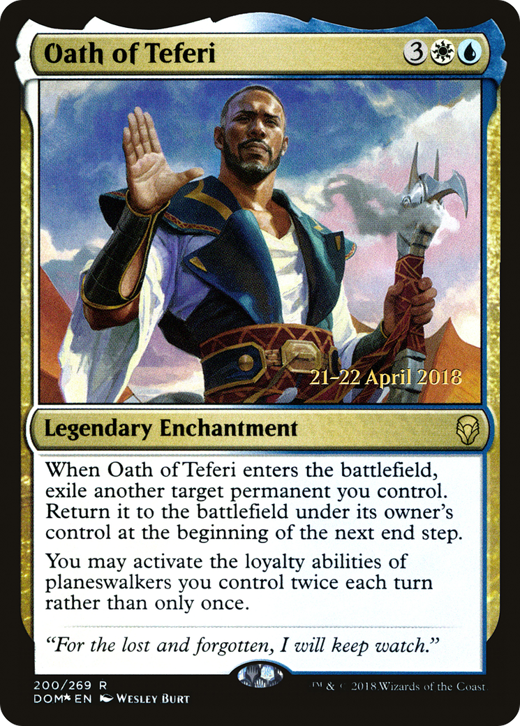 Oath of Teferi Card Image