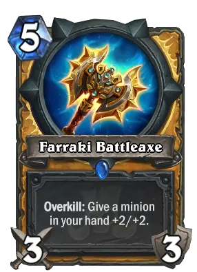 Farraki Battleaxe Card Image