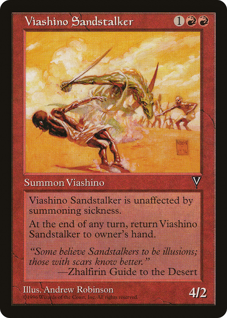 Viashino Sandstalker Card Image