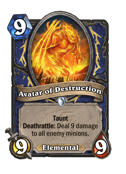 Avatar of Destruction Card Image