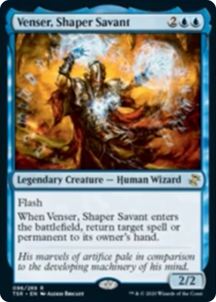 Venser, Shaper Savant Card Image