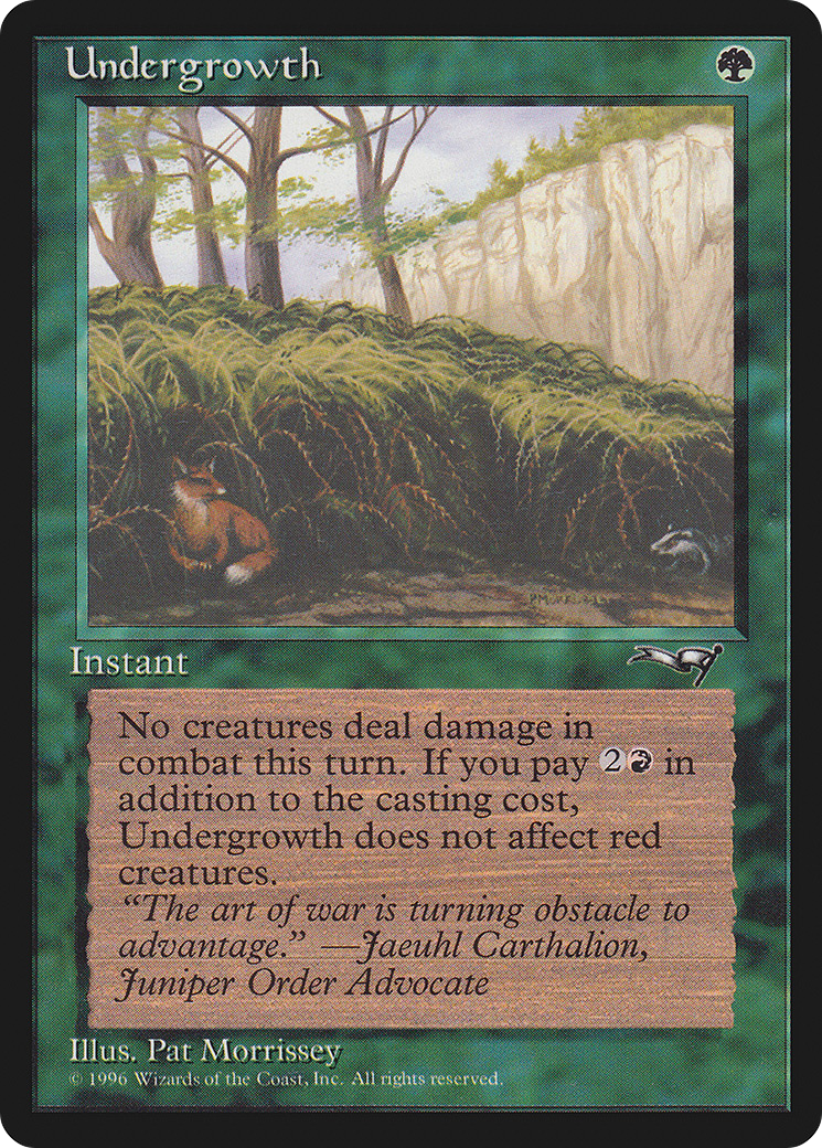 Undergrowth Card Image