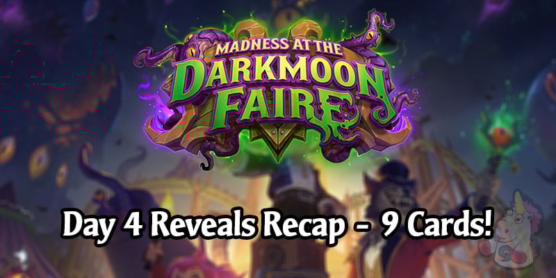 Day 4 of Madness at the Darkmoon Faire Card Reveals - All 9 Cards!