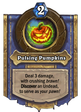Pulsing Pumpkins Card Image