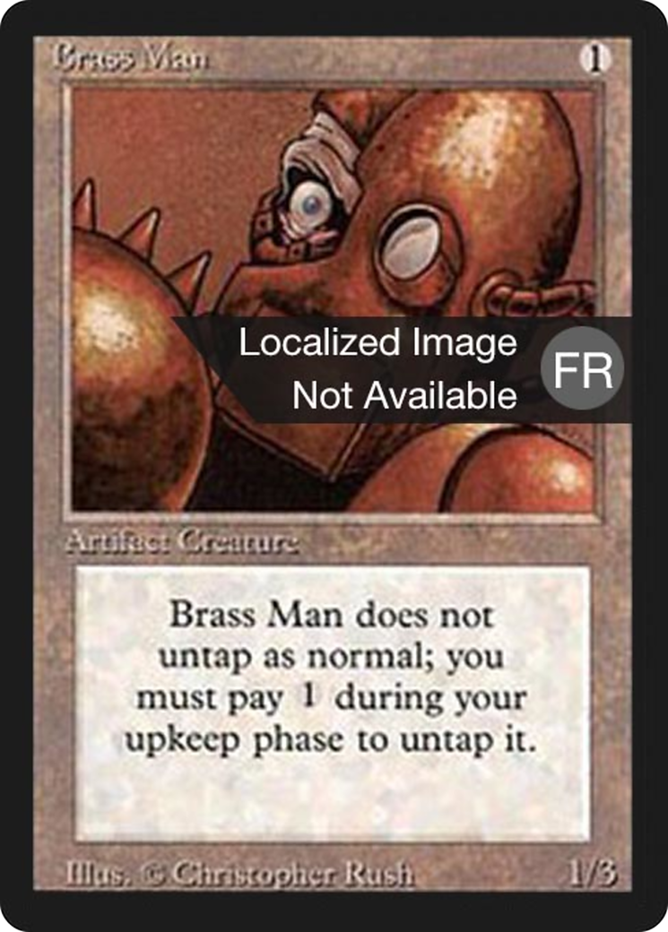 Brass Man Card Image