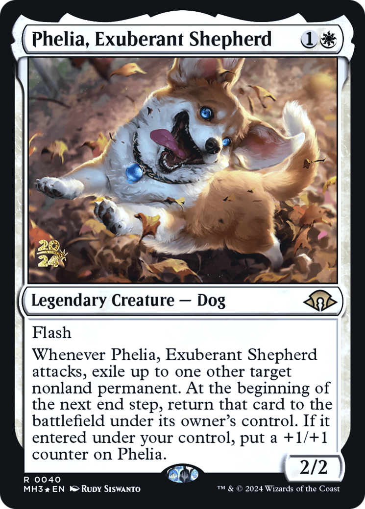 Phelia, Exuberant Shepherd Card Image