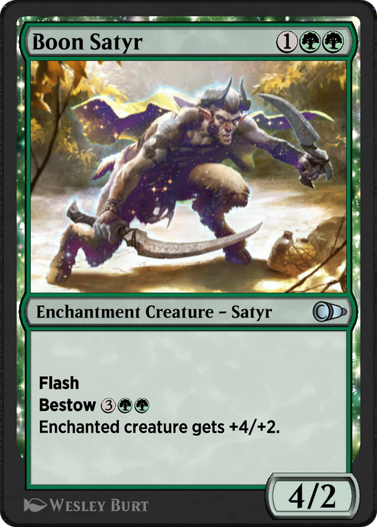 Boon Satyr Card Image