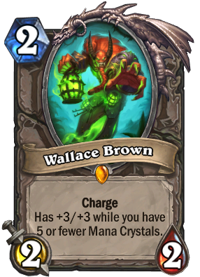 Wallace Brown Card Image