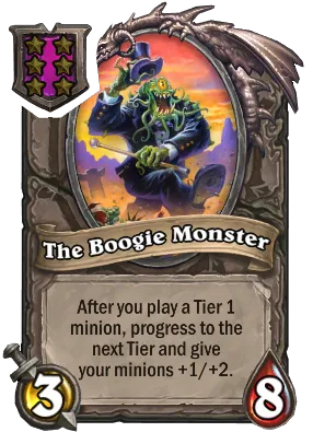 The Boogie Monster Card Image