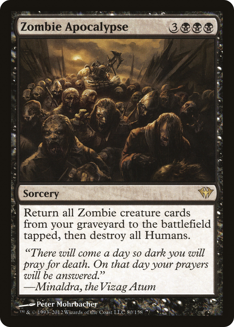Zombie Apocalypse Card Image