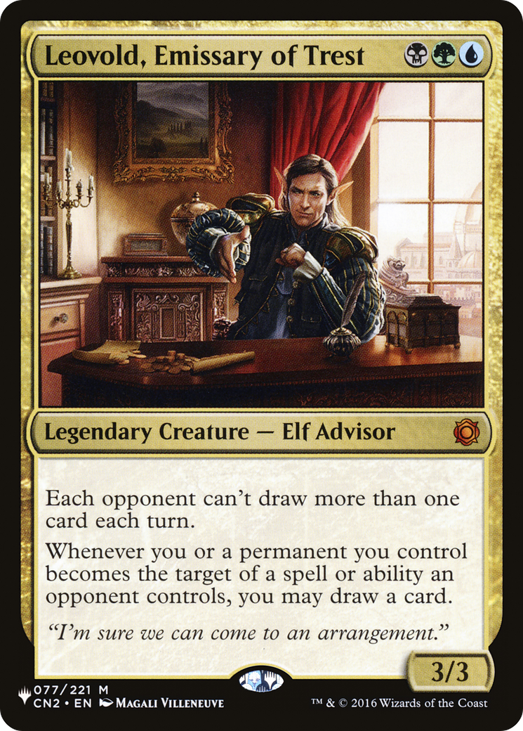 Leovold, Emissary of Trest Card Image