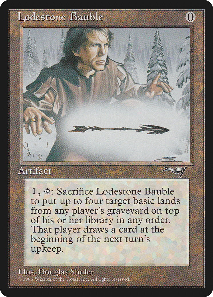 Lodestone Bauble Card Image