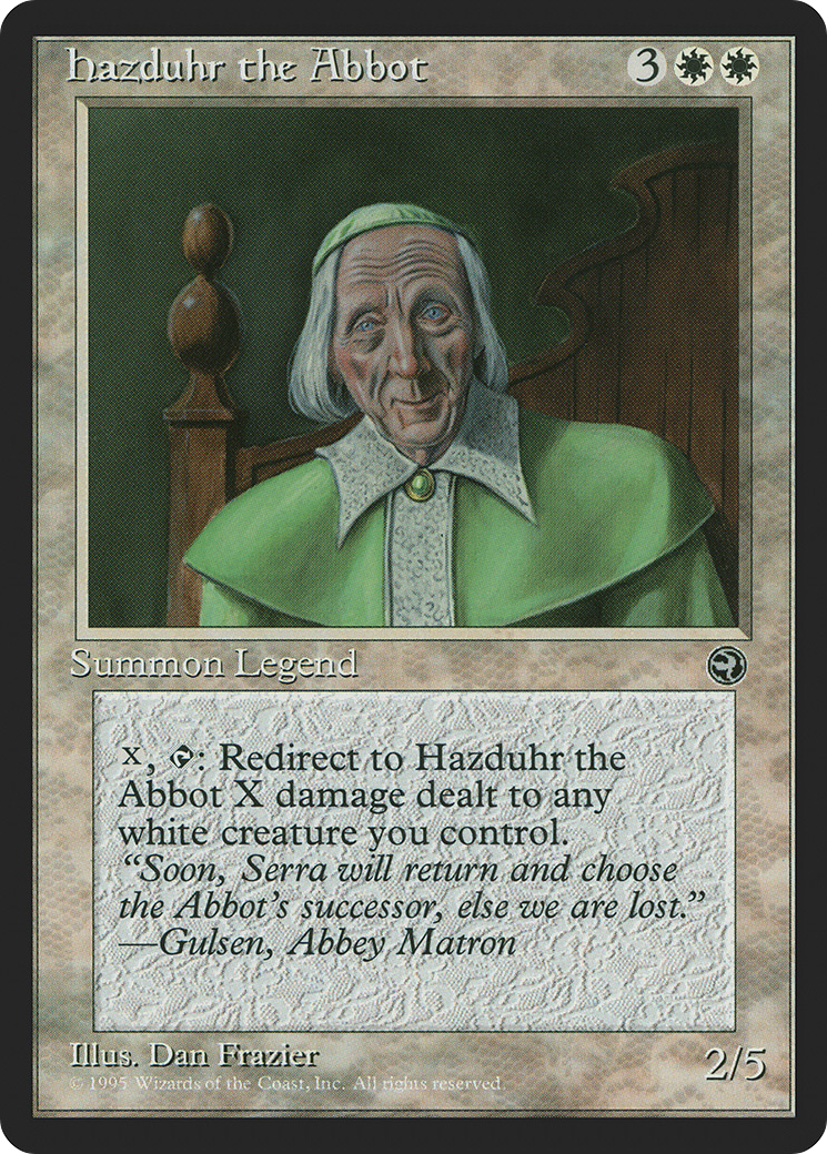 Hazduhr the Abbot Card Image