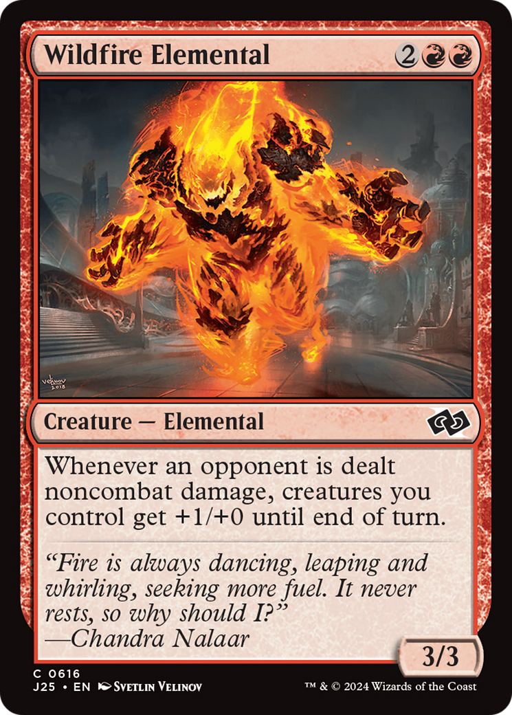 Wildfire Elemental Card Image