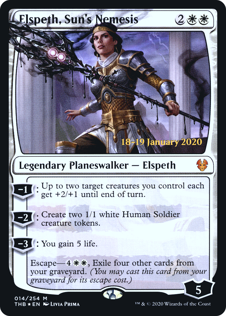 Elspeth, Sun's Nemesis Card Image