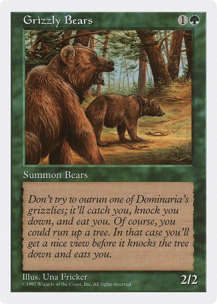 Grizzly Bears Card Image