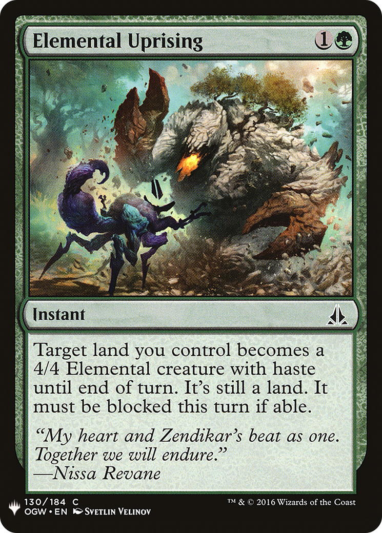 Elemental Uprising Card Image