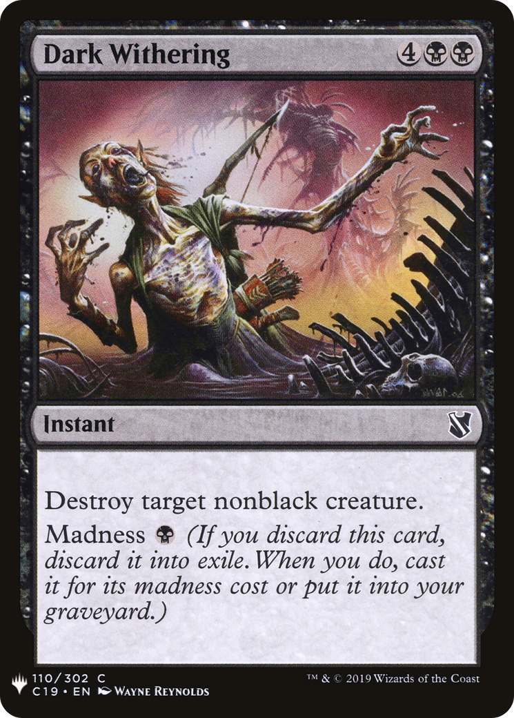 Dark Withering Card Image