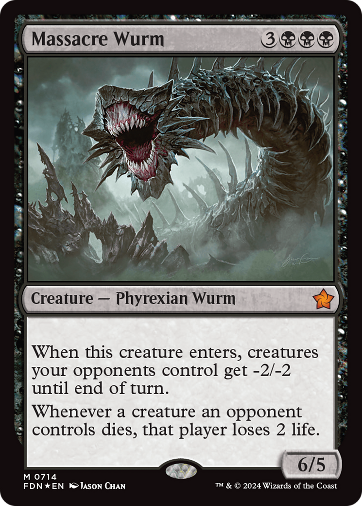 Massacre Wurm Card Image