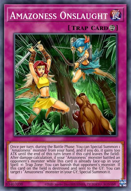 Amazoness Onslaught Card Image