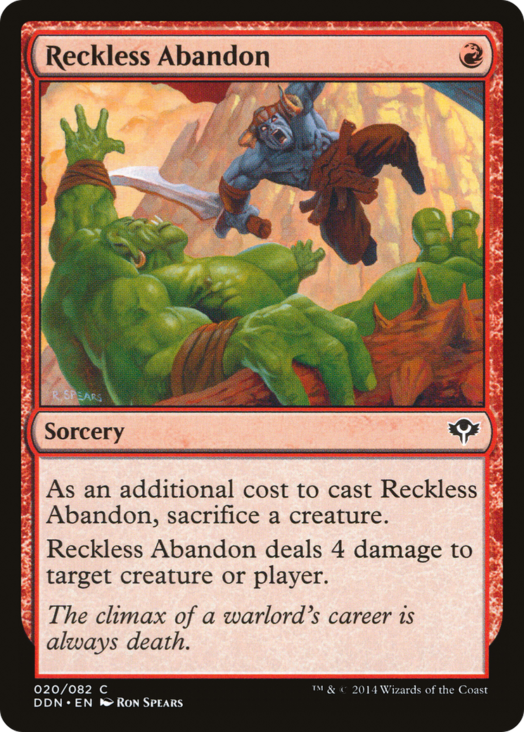 Reckless Abandon Card Image