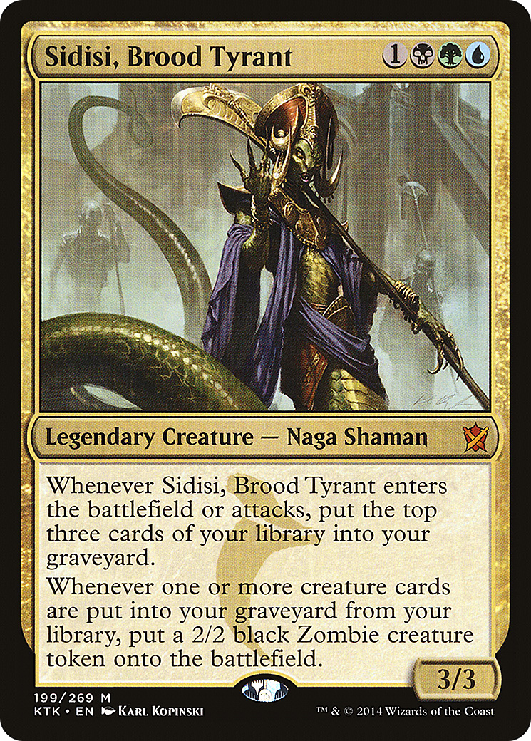 Sidisi, Brood Tyrant Card Image