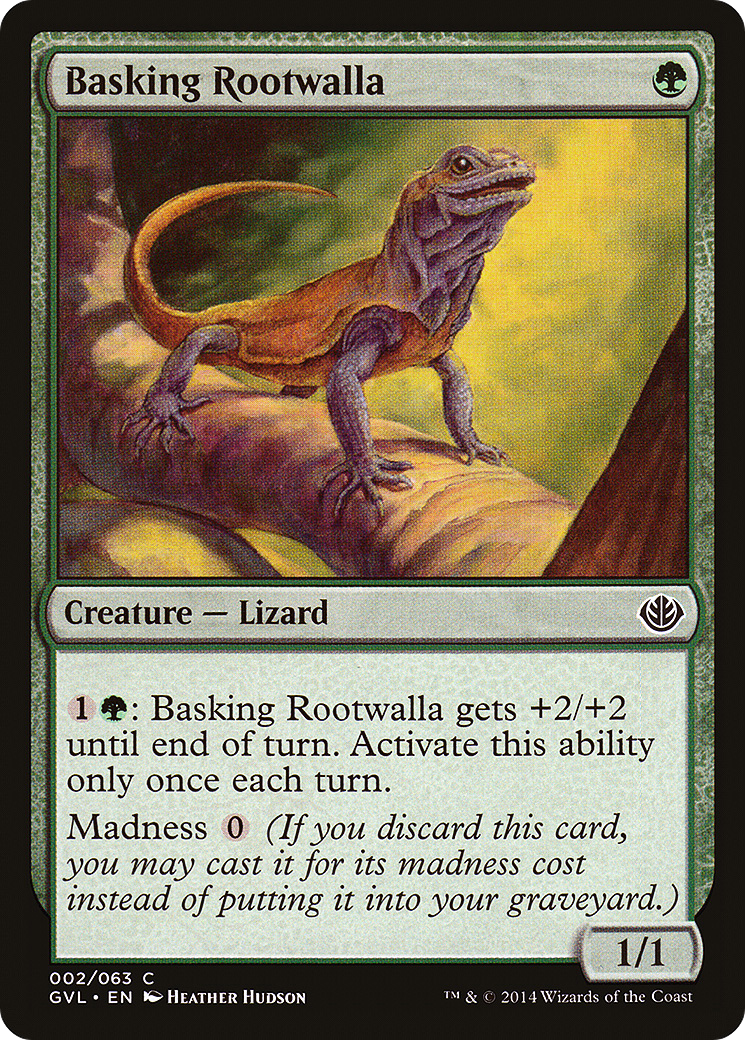 Basking Rootwalla Card Image