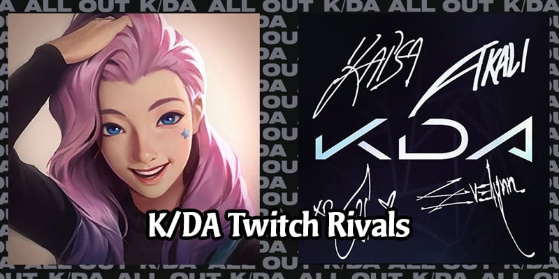 Twitch Rivals Legends of Runeterra & League of Legends Showdown - Unlock K/DA Icons for Watching