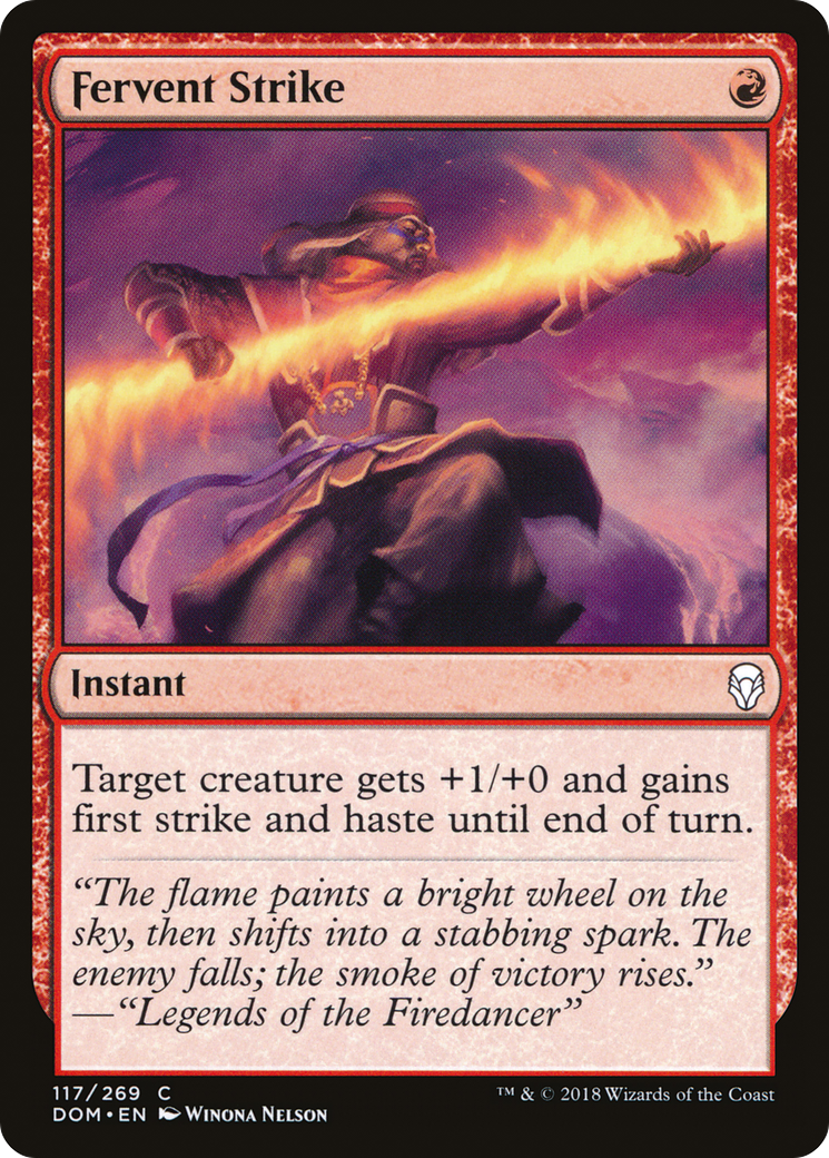 Fervent Strike Card Image