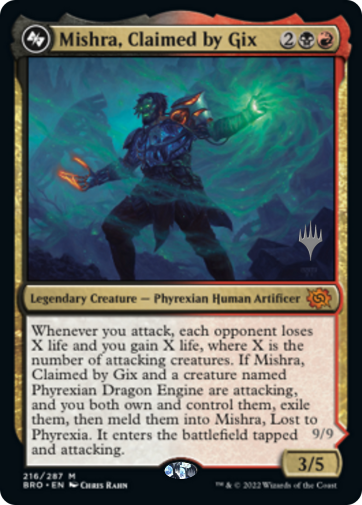 Mishra, Claimed by Gix // Mishra, Lost to Phyrexia Card Image
