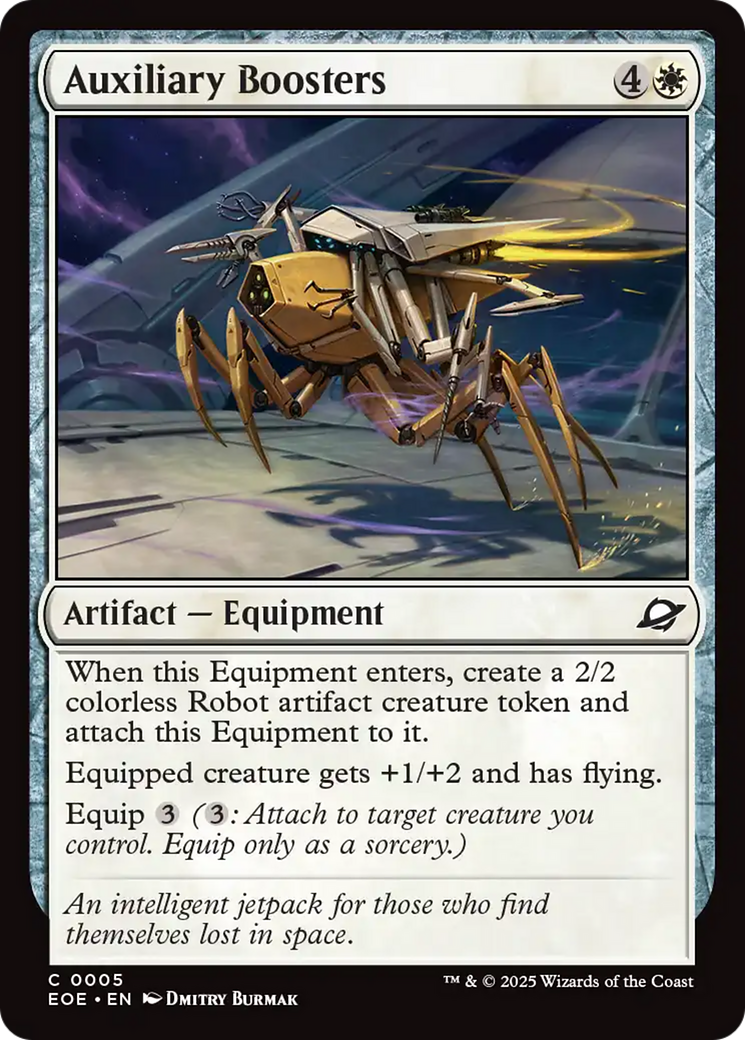 Auxiliary Boosters Card Image