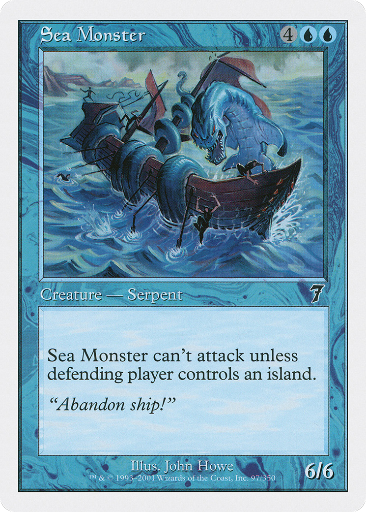 Sea Monster Card Image