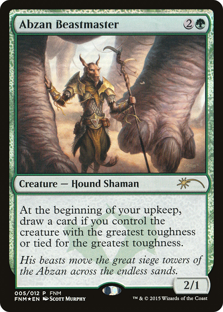 Abzan Beastmaster Card Image