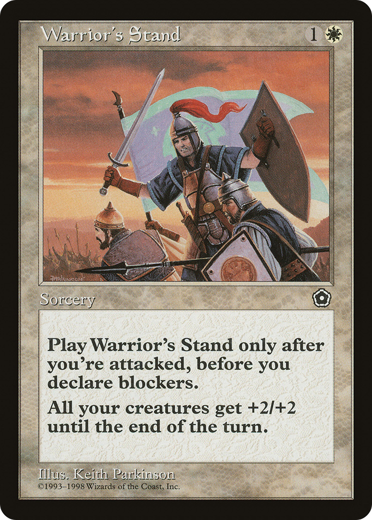 Warrior's Stand Card Image