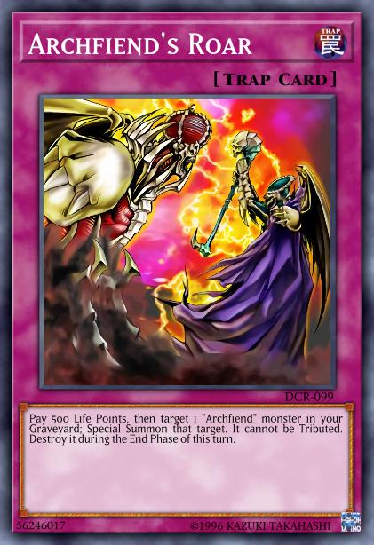 Archfiend's Roar Card Image