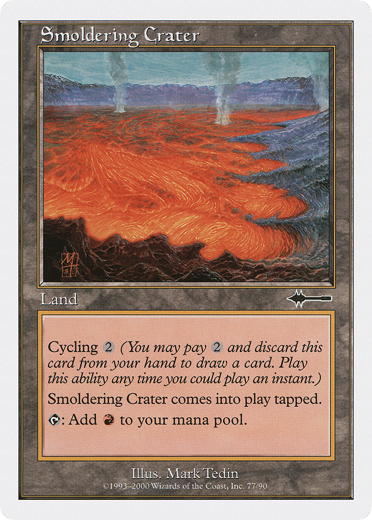 Smoldering Crater Card Image