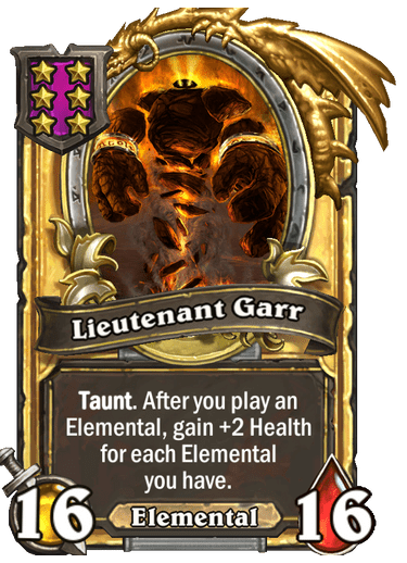 Lieutenant Garr Card Image