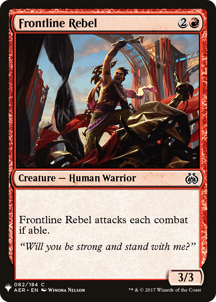 Frontline Rebel Card Image