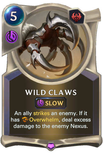 Wild Claws Card Image