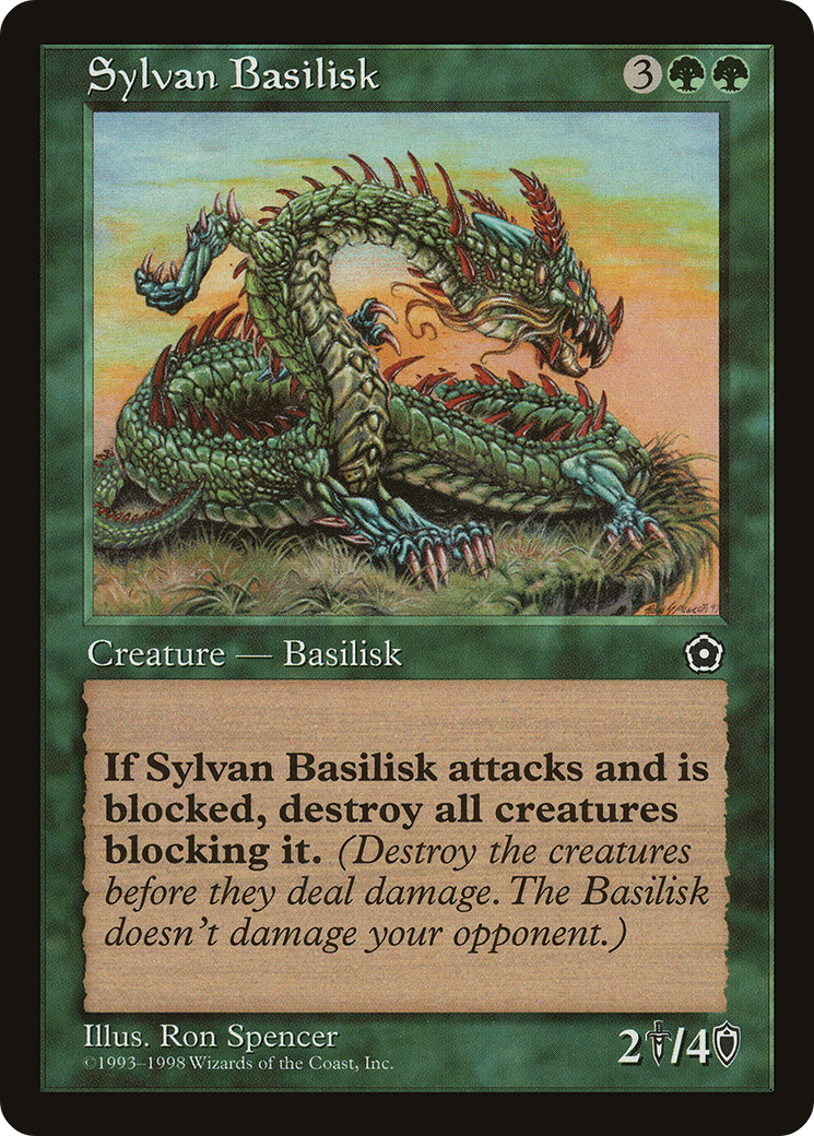 Sylvan Basilisk Card Image