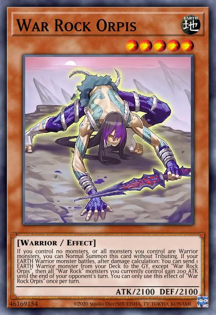 War Rock Orpis Card Image