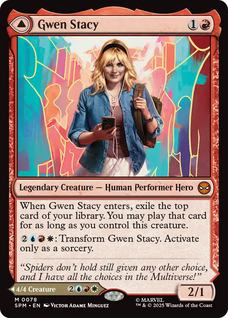 Gwen Stacy // Ghost-Spider Card Image