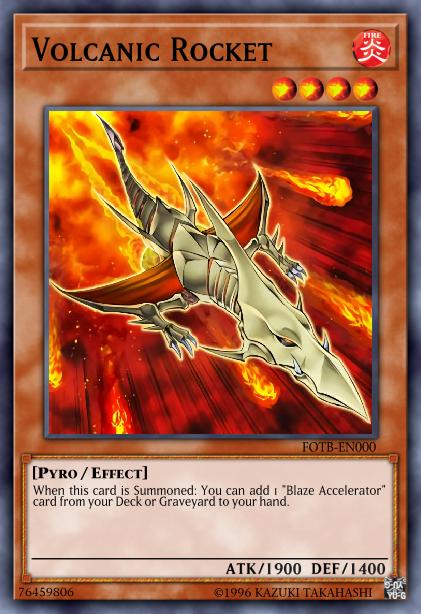 Volcanic Rocket Card Image