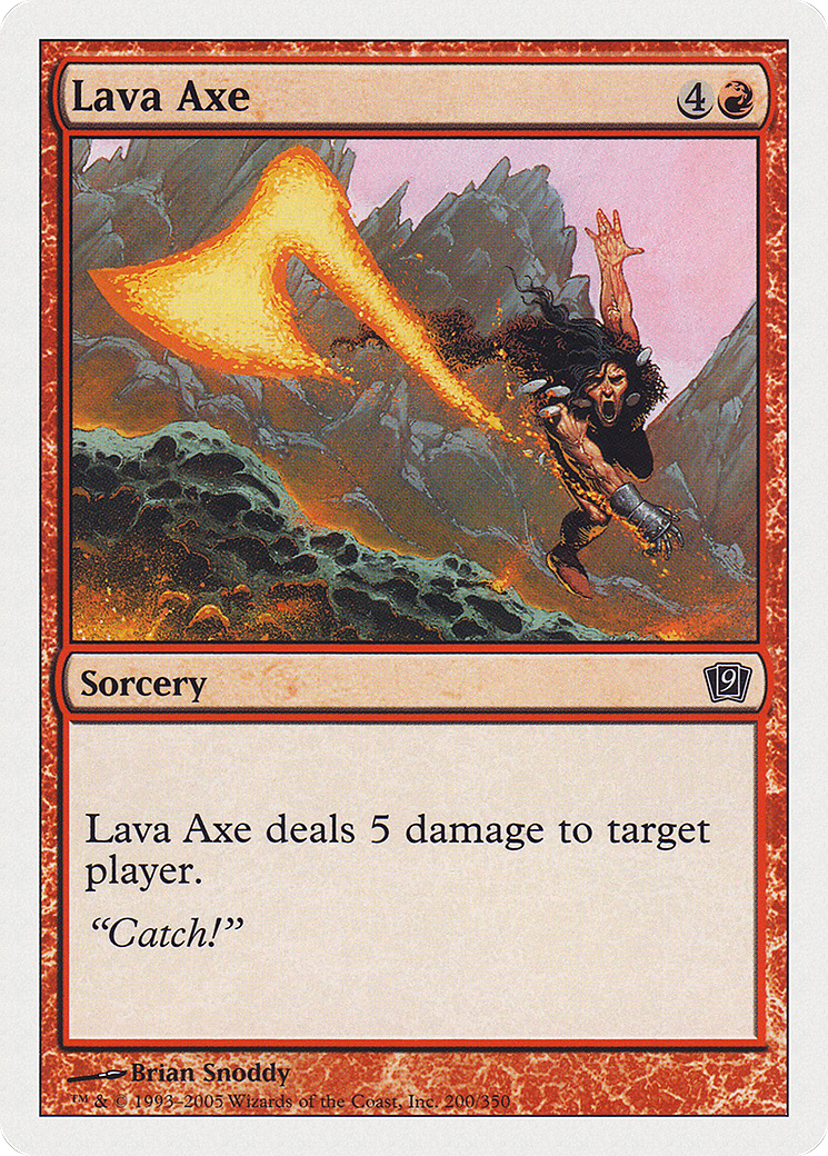 Lava Axe Card Image