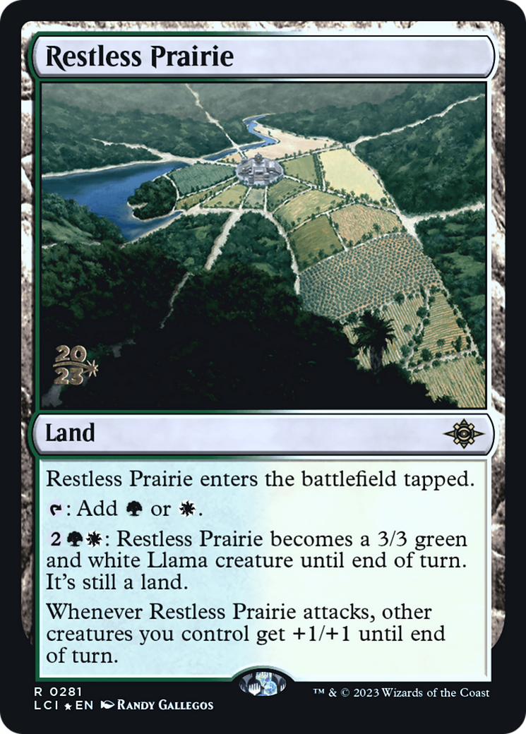 Restless Prairie Card Image