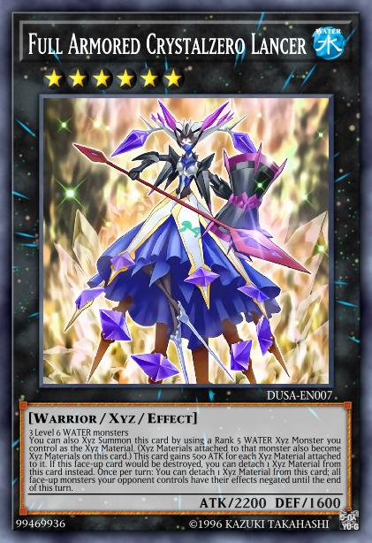 Full Armored Crystalzero Lancer Card Image